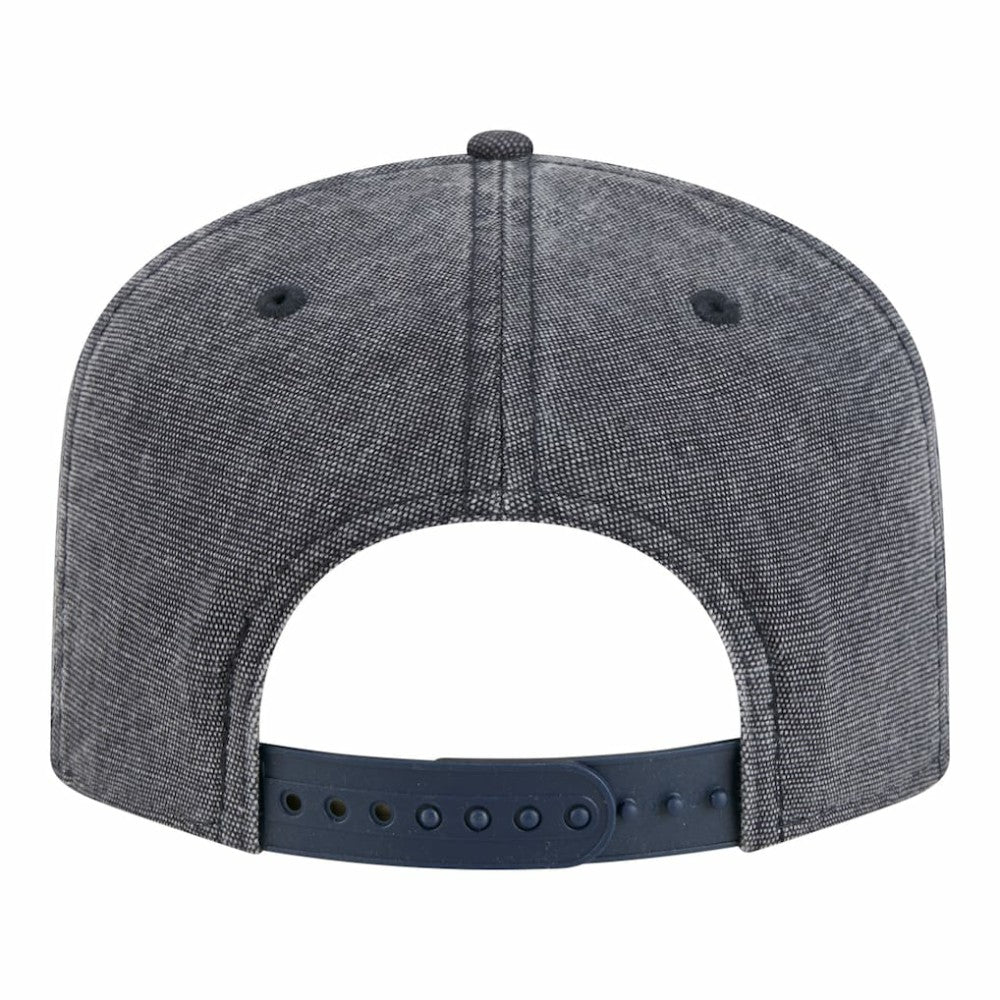 New York Yankees New Era Throwback Denim Classic 19TWENTY Adjustable Hat - Navy Heather Hats