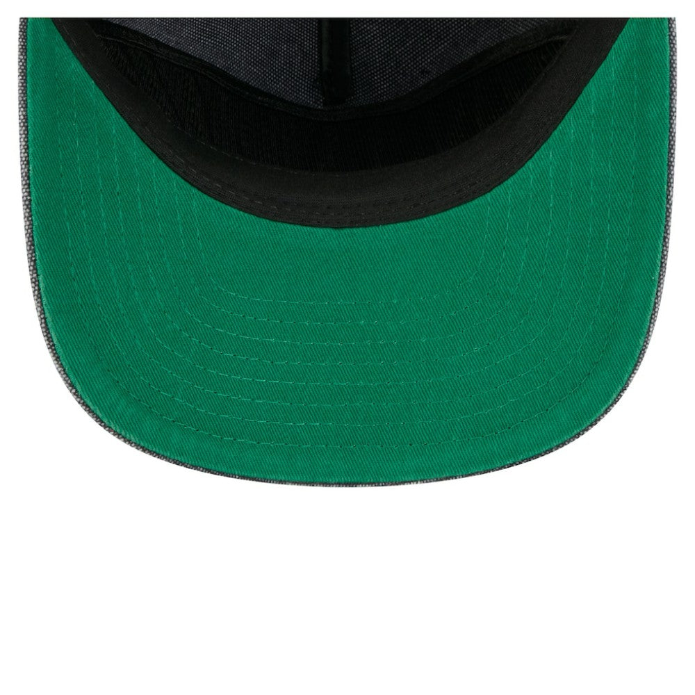 New York Yankees New Era Throwback Denim Classic 19TWENTY Adjustable Hat - Navy Heather Hats