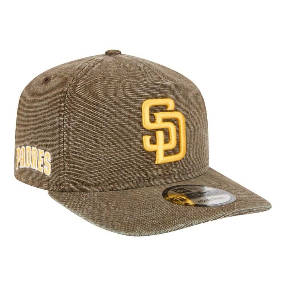 San Diego Padres New Era  Denim Classic 19TWENTY Adjustable Hat - Brown Hats