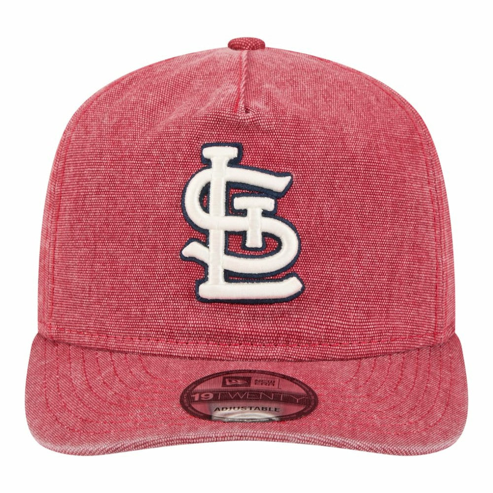St. Louis Cardinals New Era  Denim Classic 19TWENTY Adjustable Hat - Red Hats