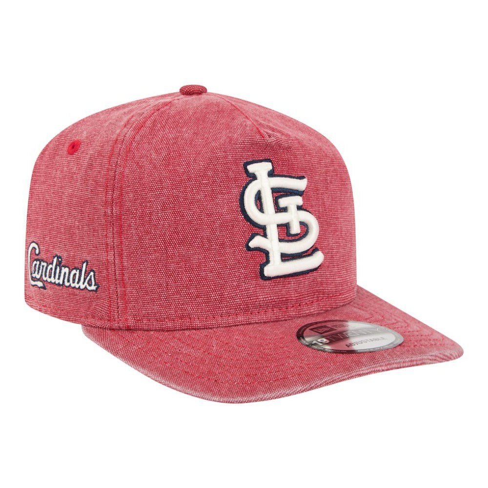 St. Louis Cardinals New Era  Denim Classic 19TWENTY Adjustable Hat - Red Hats
