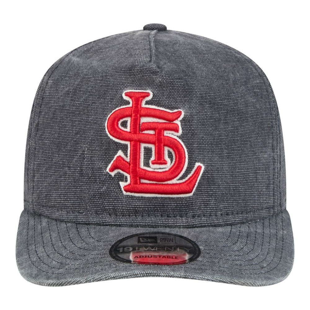 St. Louis Cardinals New Era Throwback Denim Classic 19TWENTY Adjustable Hat - Heather Gray Hats