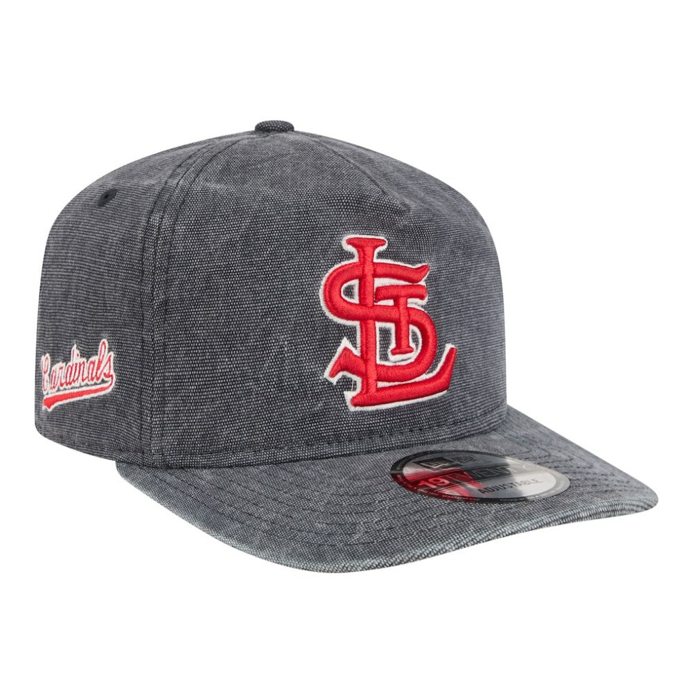 St. Louis Cardinals New Era Throwback Denim Classic 19TWENTY Adjustable Hat - Heather Gray Hats