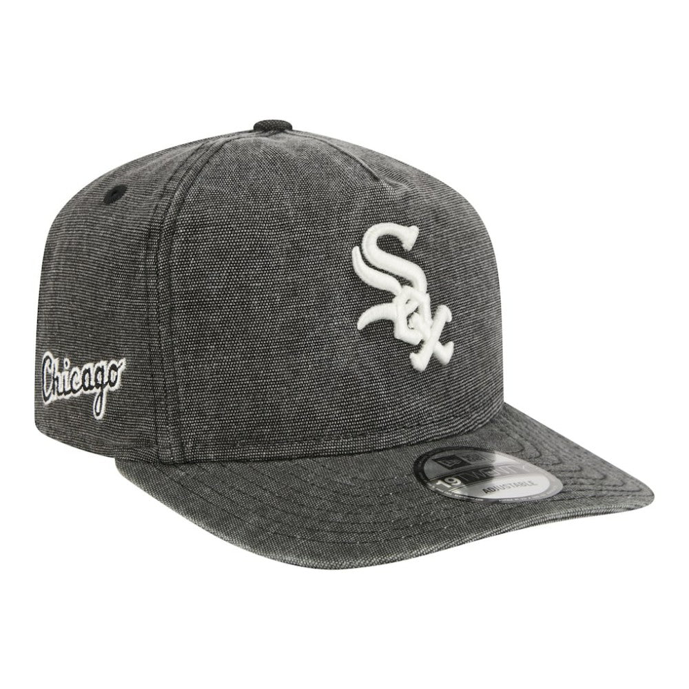 Chicago White Sox New Era  Denim Classic 19TWENTY Adjustable Hat - Black Hats