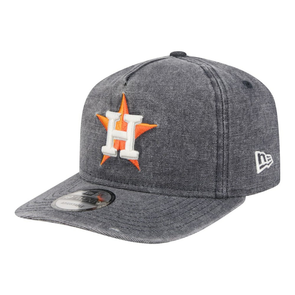 Houston Astros New Era  Denim Classic 19TWENTY Adjustable Hat - Navy Heather Hats