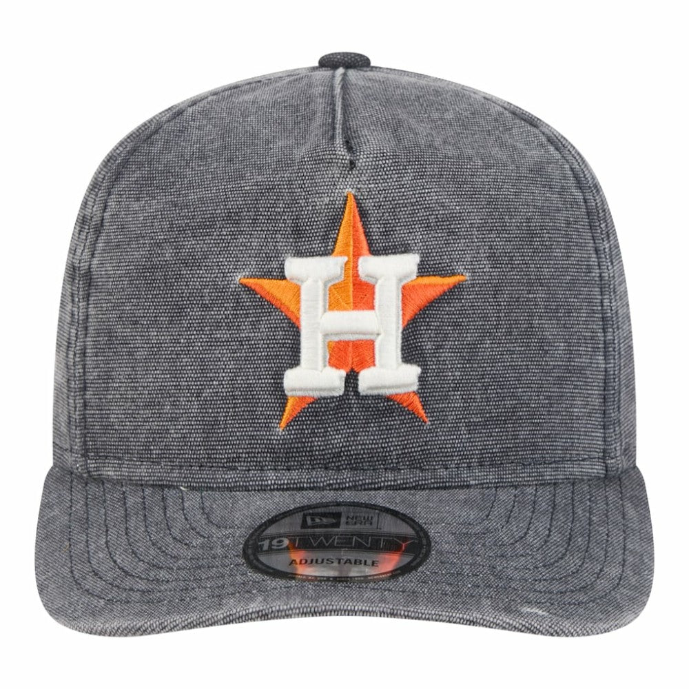 Houston Astros New Era  Denim Classic 19TWENTY Adjustable Hat - Navy Heather Hats