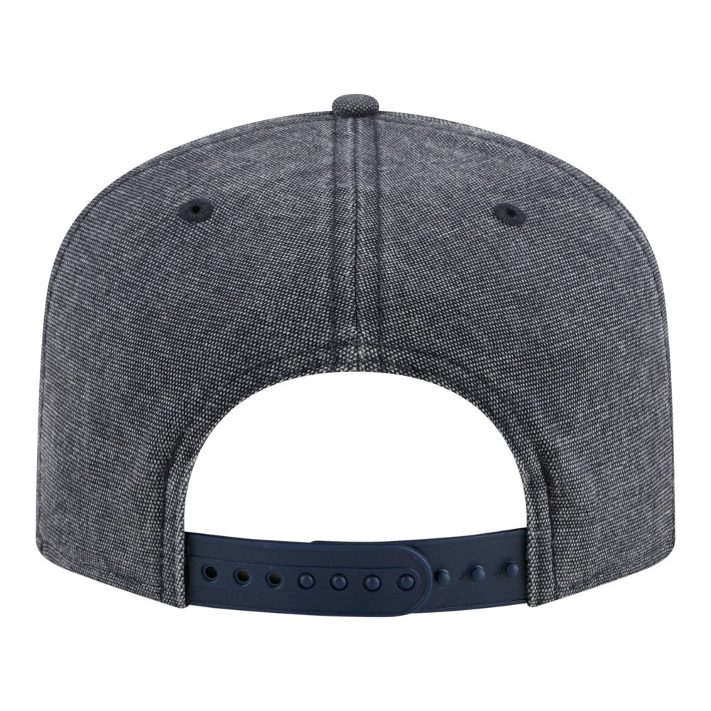 Los Angeles Dodgers New Era Throwback Denim Classic 19TWENTY Adjustable Hat - Navy Heather Hats