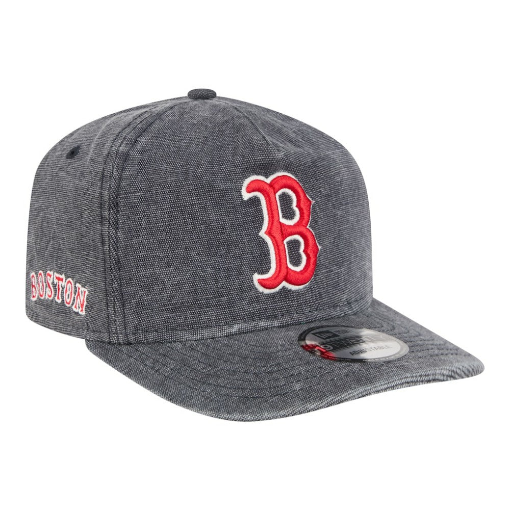 Boston Red Sox New Era  Denim Classic 19TWENTY Adjustable Hat - Navy Heather Hats
