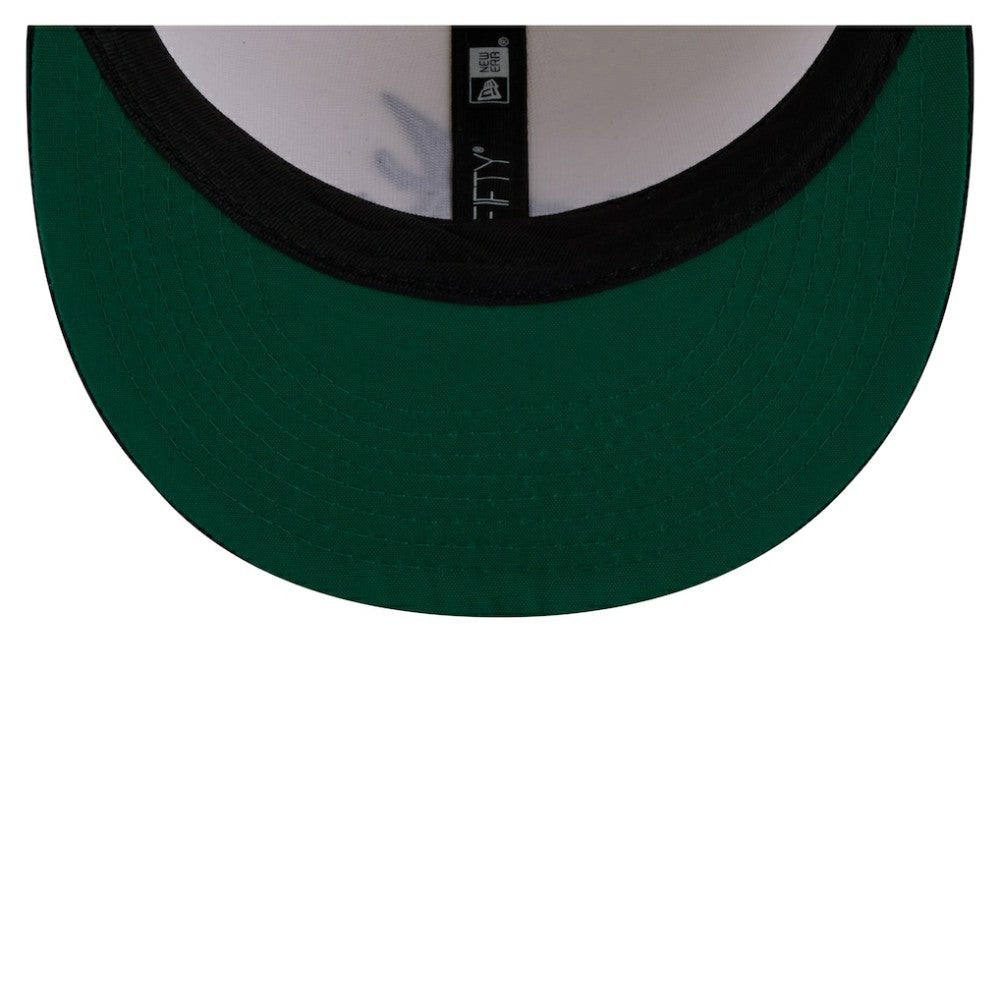 Atlanta Braves New Era Localized 9FIFTY Snapback Hat - Cream/Navy Hats