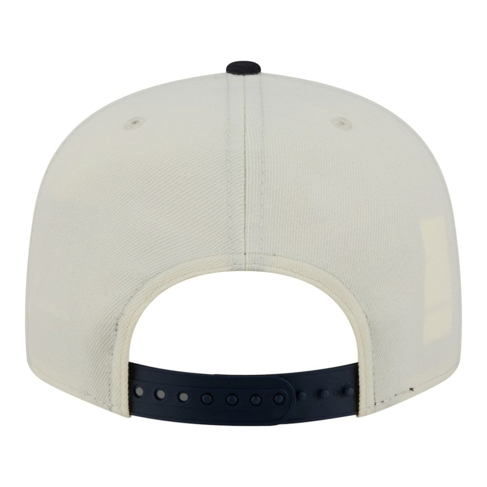 Boston Red Sox New Era Localized 9FIFTY Snapback Hat - Cream/Navy Hats