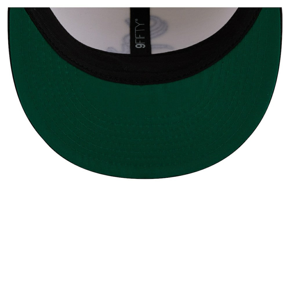Chicago White Sox New Era Localized 9FIFTY Snapback Hat - Cream/Black Hats