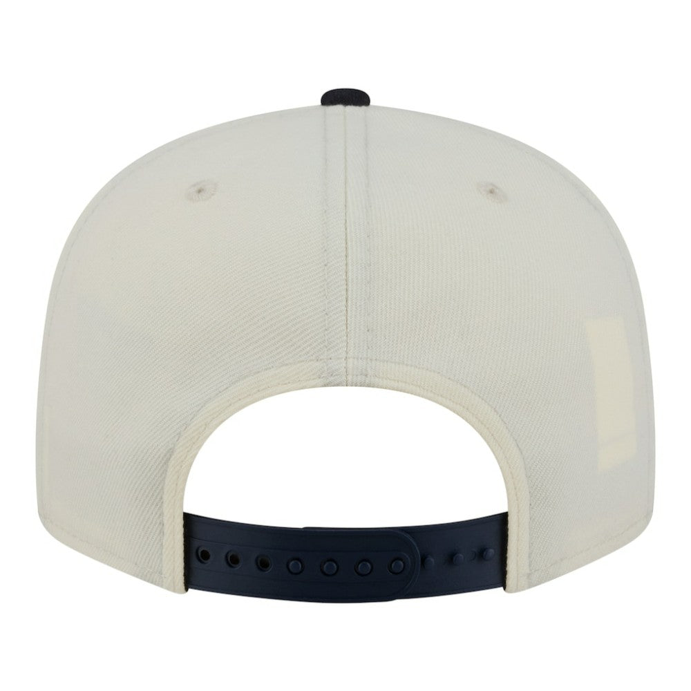 Detroit Tigers New Era Localized 9FIFTY Snapback Hat - Cream/Navy Hats