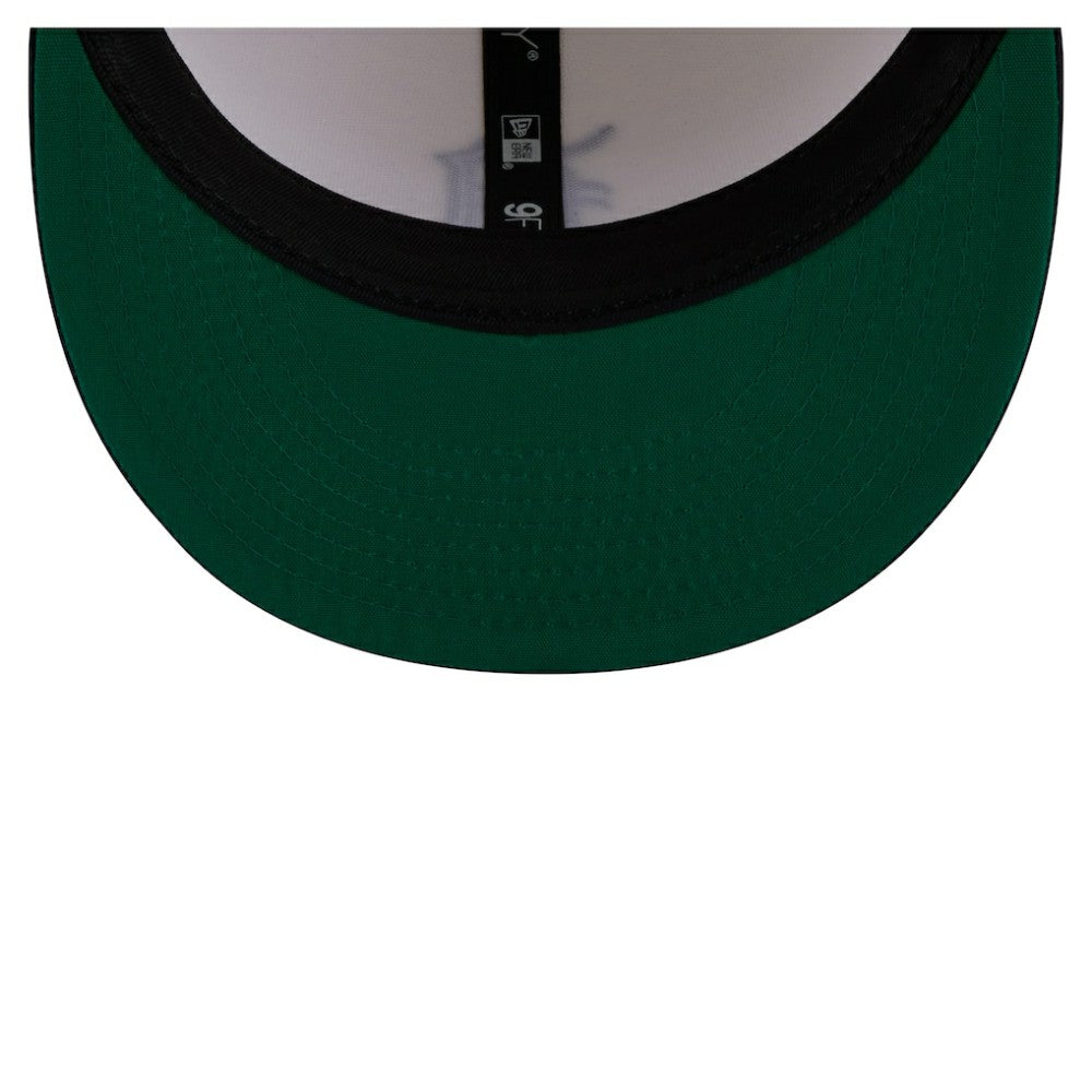 Detroit Tigers New Era Localized 9FIFTY Snapback Hat - Cream/Navy Hats