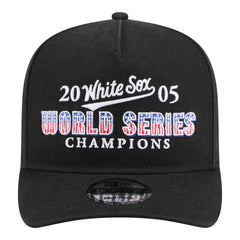 Chicago White Sox New Era 2005 World Series Champions Historic 9FIFTY A-Frame Snapback Hat - Black Hats