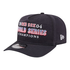 Boston Red Sox New Era 2004 World Series Champions Historic 9FIFTY A-Frame Snapback Hat - Navy Hats