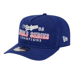 Los Angeles Dodgers New Era 1988 World Series Champions Throwback 9FIFTY A-Frame Snapback Hat - Royal Hats