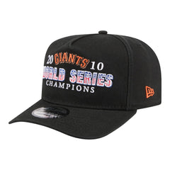 San Francisco Giants New Era 2010 World Series Champions Historic 9FIFTY A-Frame Snapback Hat - Black Hats