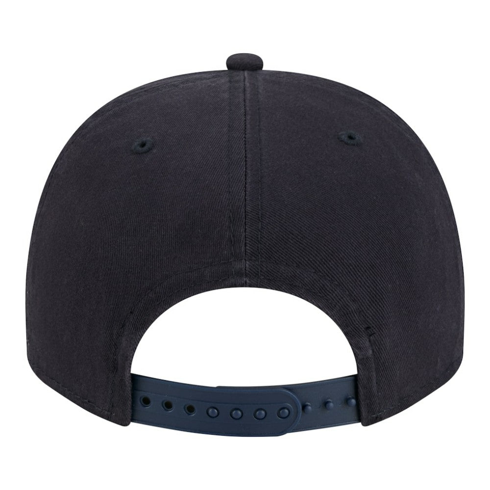 New York Yankees New Era 1977 World Series Champions Throwback 9FIFTY A-Frame Snapback Hat - Navy Hats