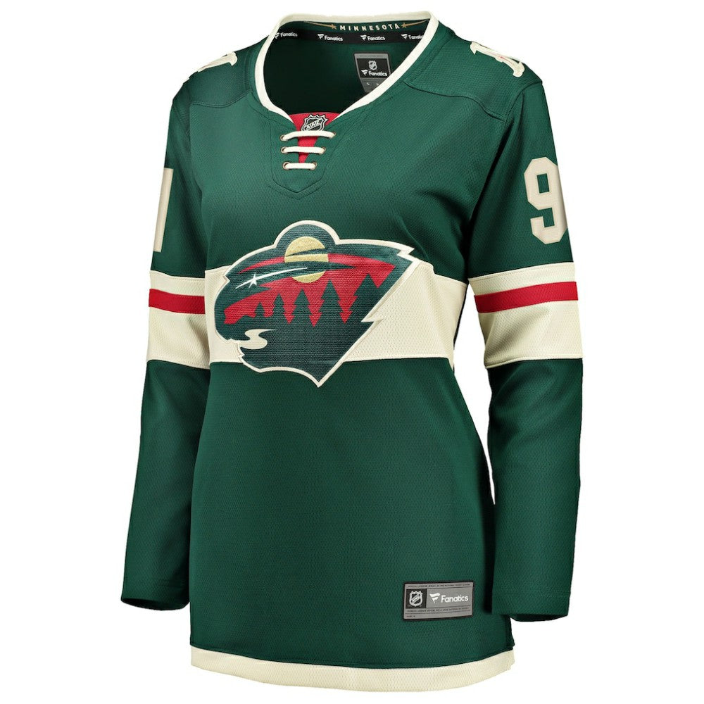 NHL Vladimir Tarasenko Minnesota Wild Fanatics Women's Home Breakaway Jersey - Green