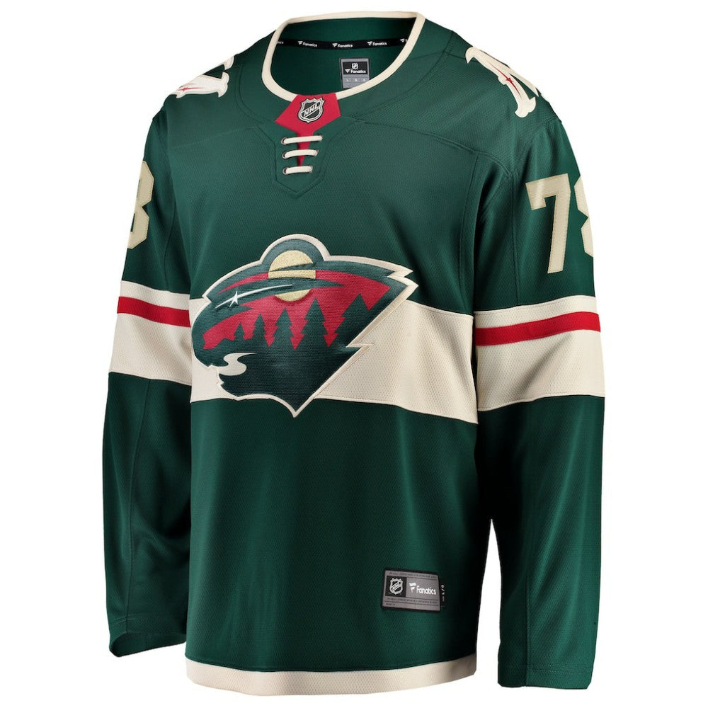 NHL Nico Sturm Minnesota Wild Fanatics Home Breakaway Jersey - Green