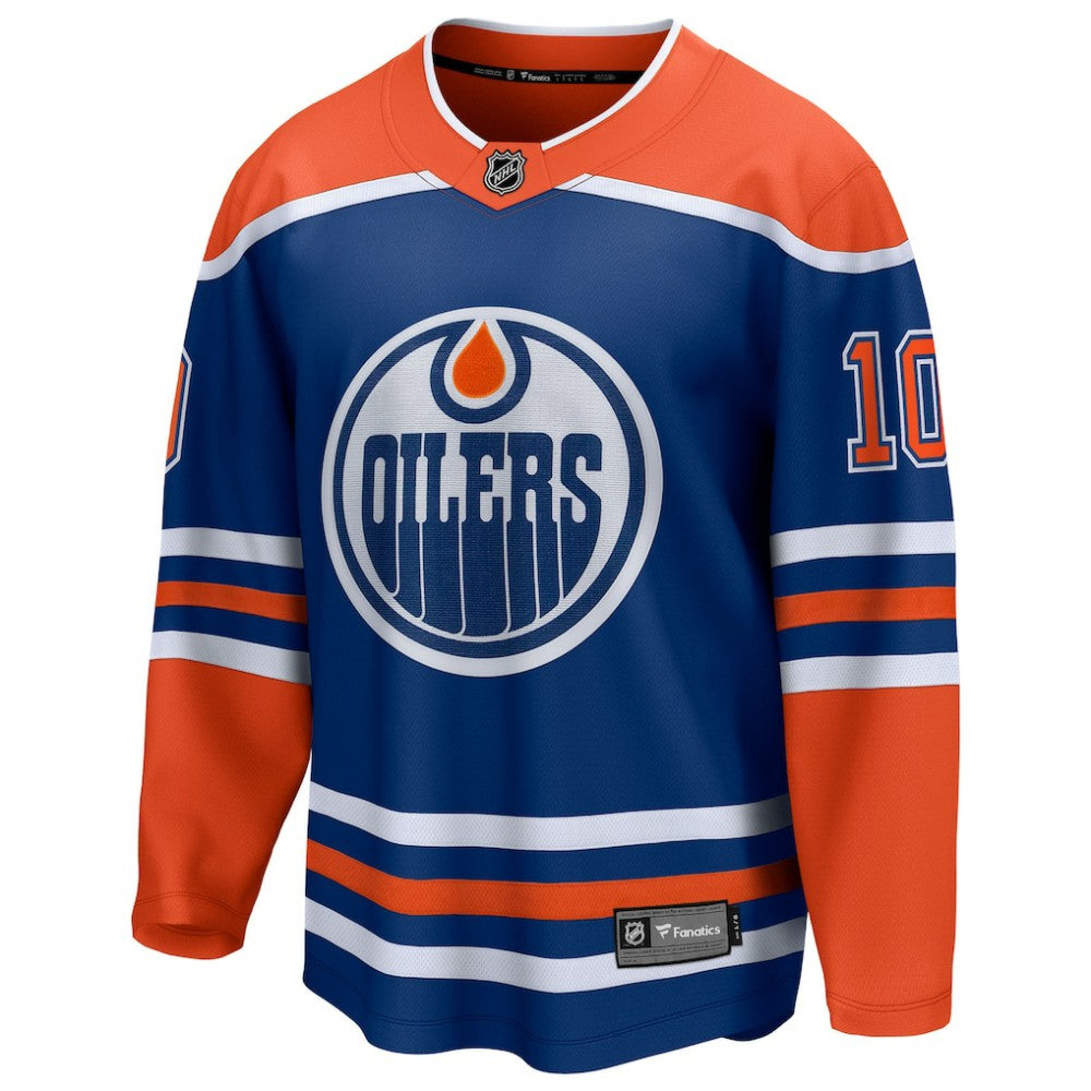 NHL Trent Frederic Edmonton Oilers Fanatics Home Breakaway Jersey - Royal