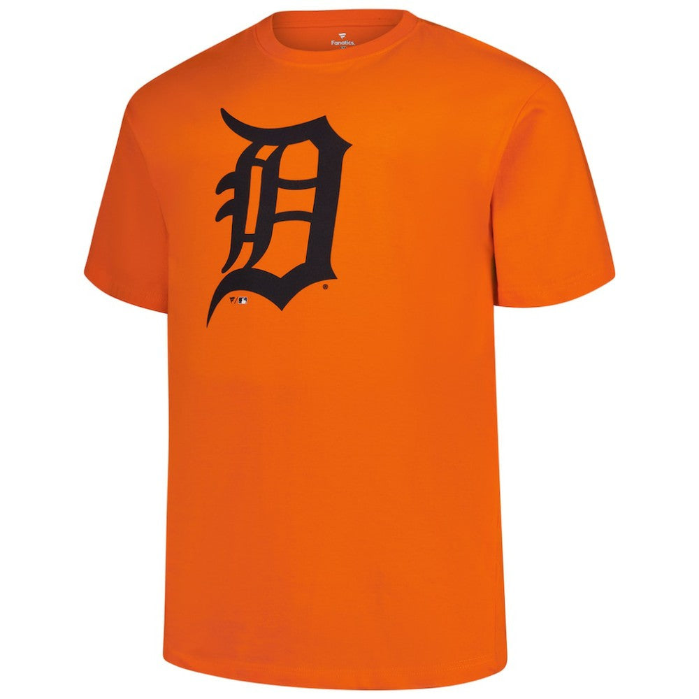 Tarik Skubal Detroit Tigers Fanatics Big & Tall Name & Number T-Shirt - Orange T-shirts