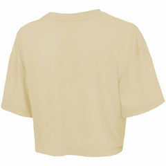 Bryce Harper Philadelphia Phillies Majestic Threads Women's Boxy Crop Top - Cream Tops