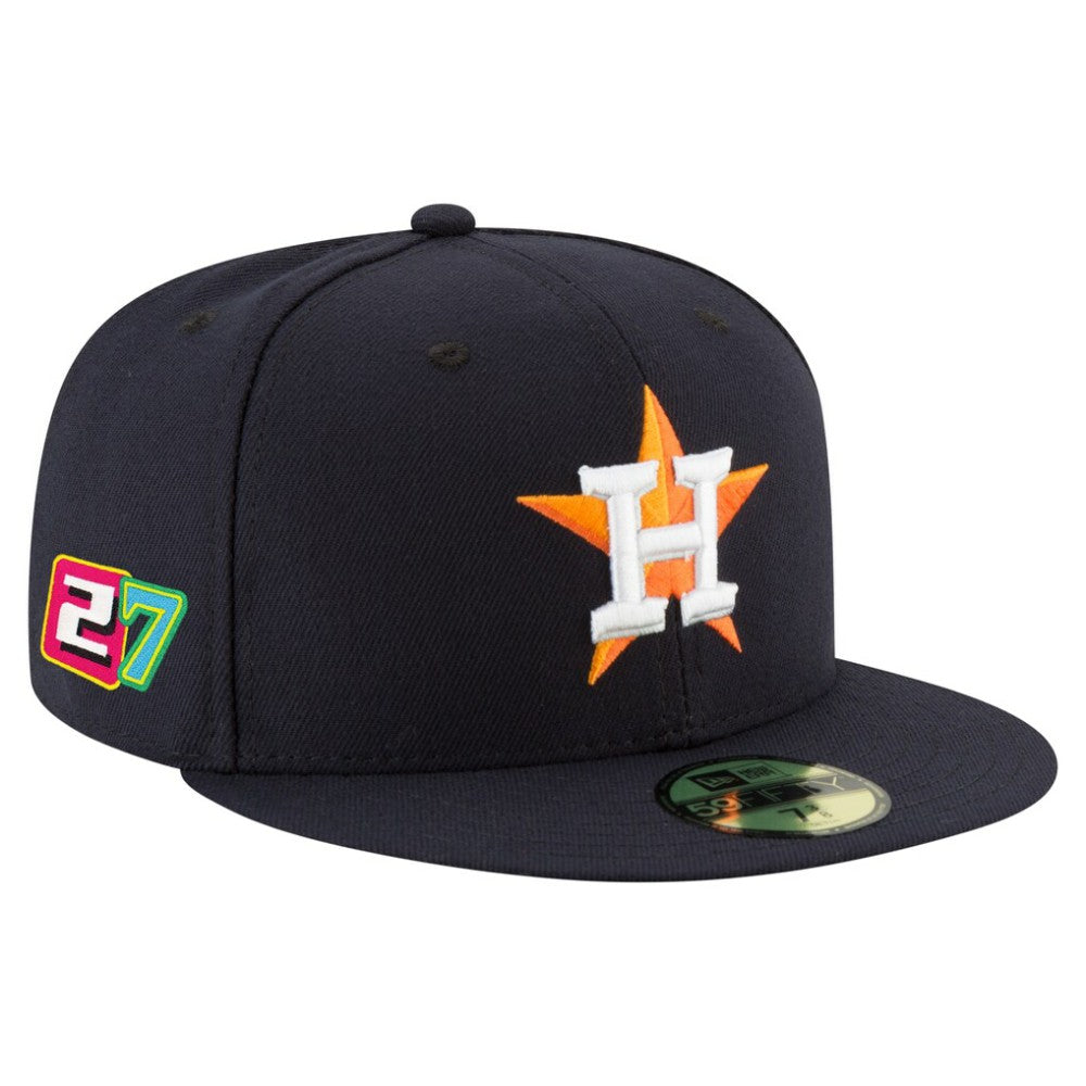 Jose Altuve Houston Astros New Era 2025 Player’s Weekend 59FIFTY Fitted Hat - Navy Hats