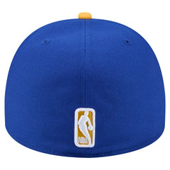 Golden State Warriors Injection Cartoon Logo A-Frame 59FIFTY Fitted Hat Royal