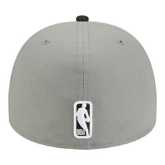 Brooklyn Nets Injection Cartoon Logo A-Frame 59FIFTY Fitted Hat Gray