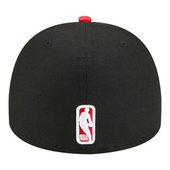 Chicago Bulls Injection Cartoon Logo A-Frame 59FIFTY Fitted Hat Black