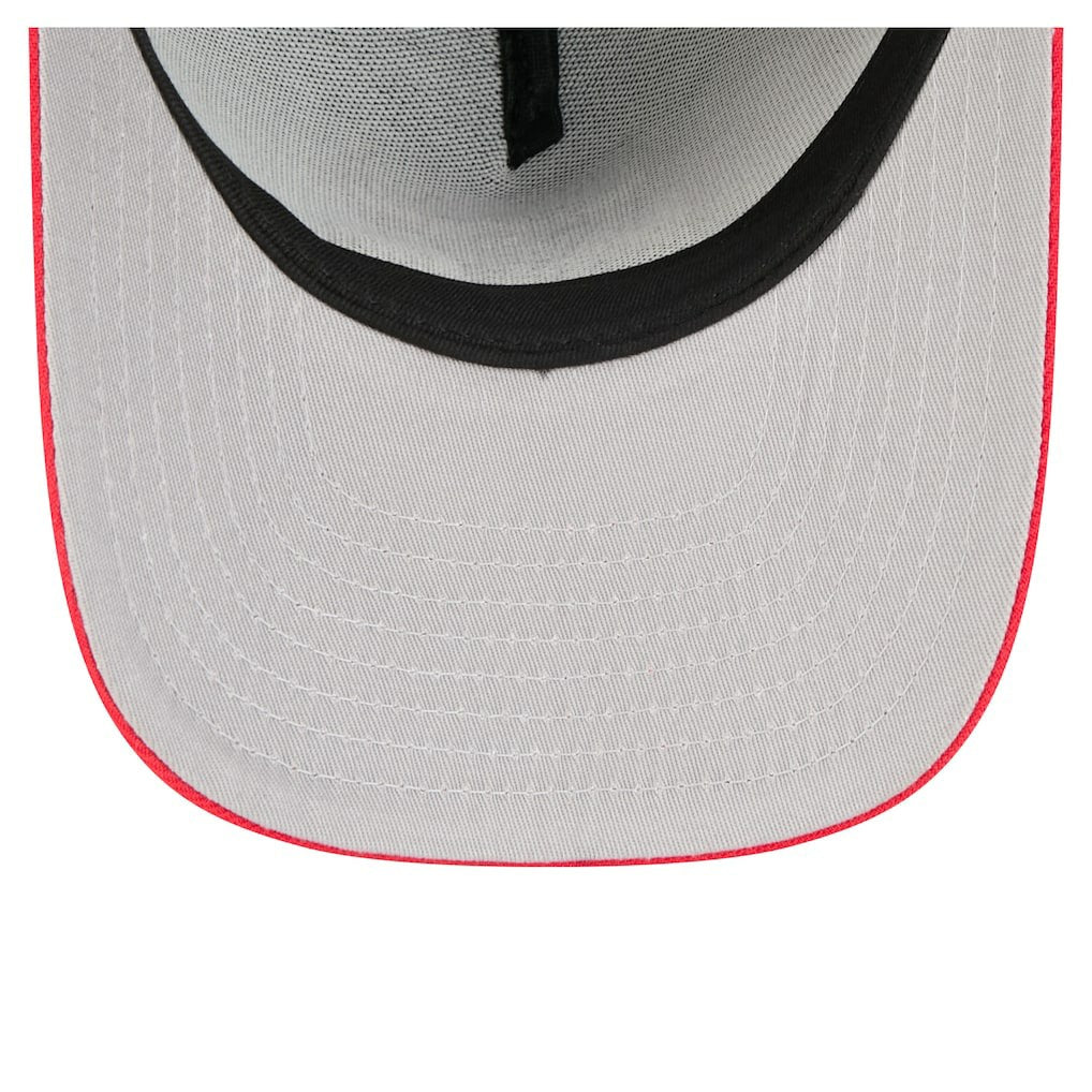 Chicago Bulls Injection Cartoon Logo A-Frame 59FIFTY Fitted Hat Black