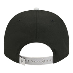 San Antonio Spurs Injection Cartoon Logo A-Frame 9FIFTY Adjustable Hat Black
