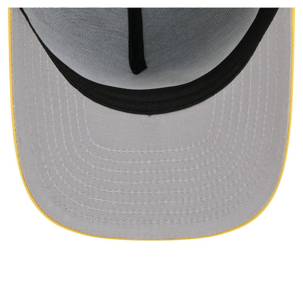 Golden State Warriors Injection Cartoon Logo A-Frame 9FIFTY Adjustable Hat Royal