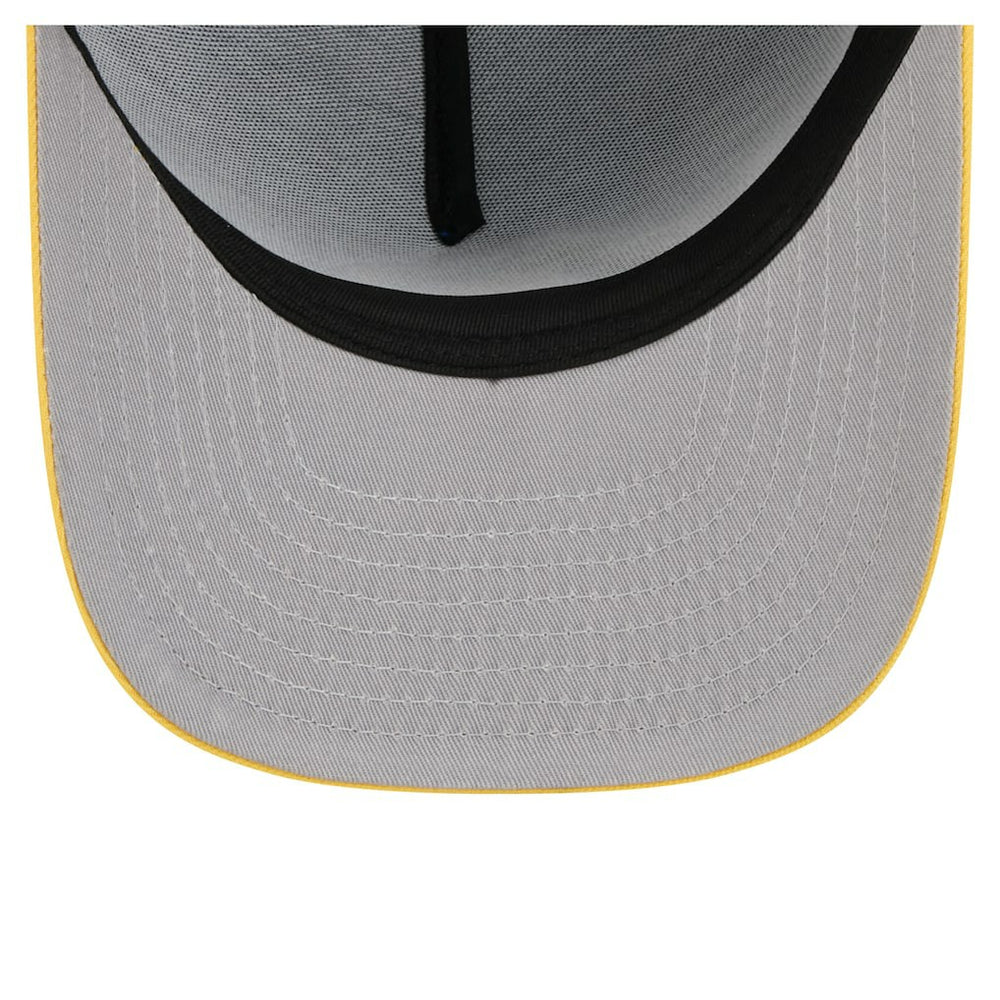 Golden State Warriors Injection Cartoon Logo A-Frame 9FIFTY Adjustable Hat Royal
