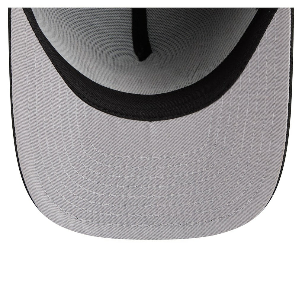 Atlanta Hawks Injection Cartoon Logo A-Frame 9FIFTY Adjustable Hat Black