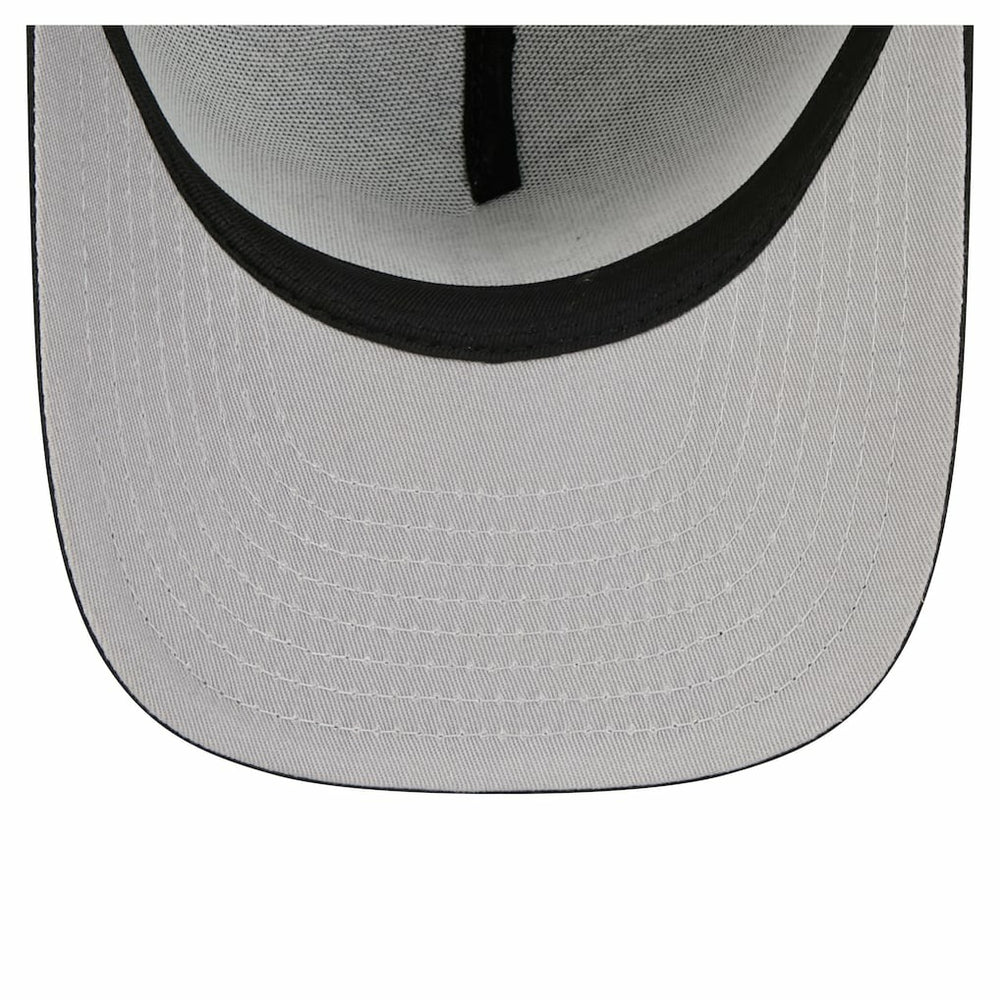 Brooklyn Nets Injection Cartoon Logo A-Frame 9FIFTY Adjustable Hat Gray
