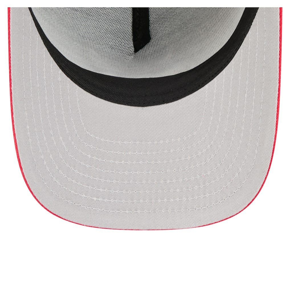 Chicago Bulls Injection Cartoon Logo A-Frame 9FIFTY Adjustable Hat Black