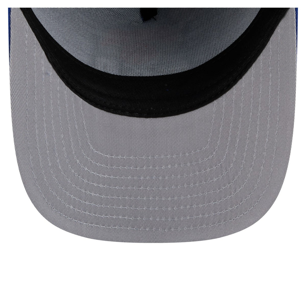 New York Knicks Injection Cartoon Logo A-Frame 9FIFTY Adjustable Hat Blue