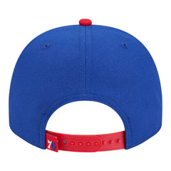Philadelphia 76ers Injection Cartoon Logo A-Frame 9FIFTY Adjustable Hat Royal