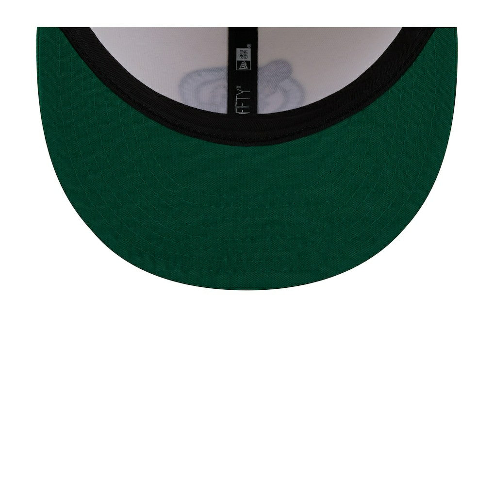 Boston Celtics Injection Localized 9FIFTY Snapback Hat White
