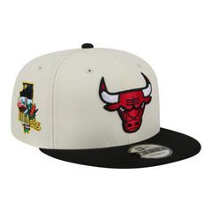 Chicago Bulls Injection Localized 9FIFTY Snapback Hat Cream