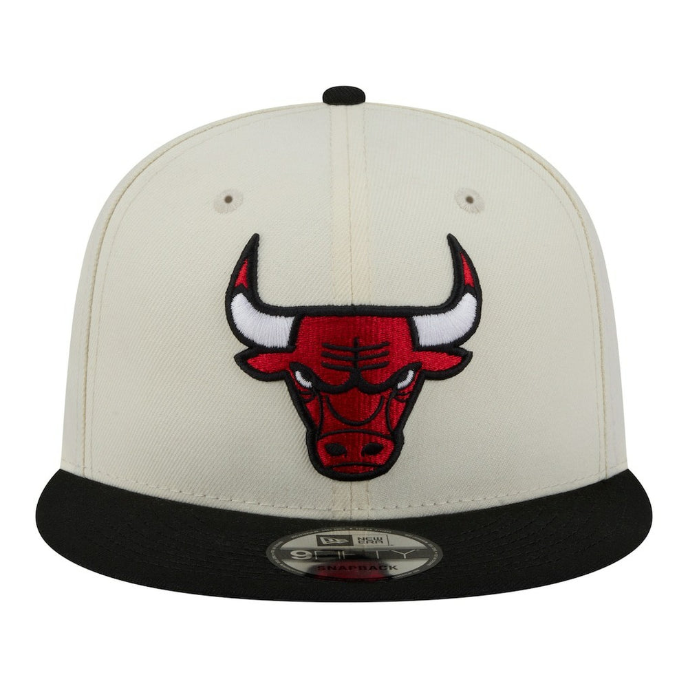 Chicago Bulls Injection Localized 9FIFTY Snapback Hat Cream