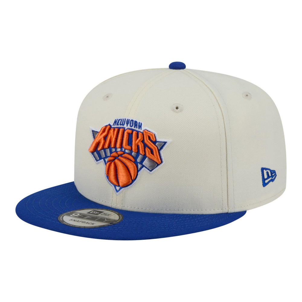 New York Knicks Injection Localized 9FIFTY Snapback Hat White