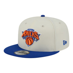 New York Knicks Injection Localized 9FIFTY Snapback Hat White