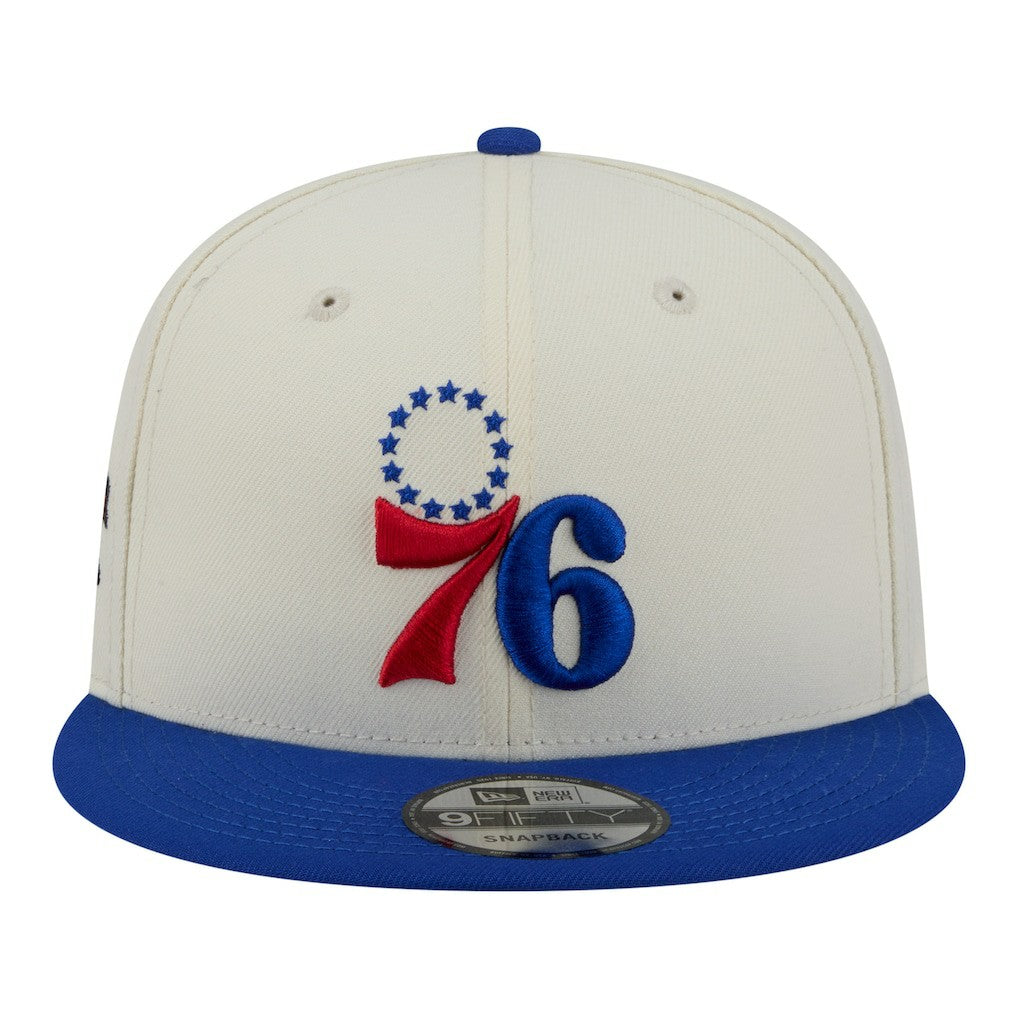 Philadelphia 76ers Injection Localized 9FIFTY Snapback Hat White