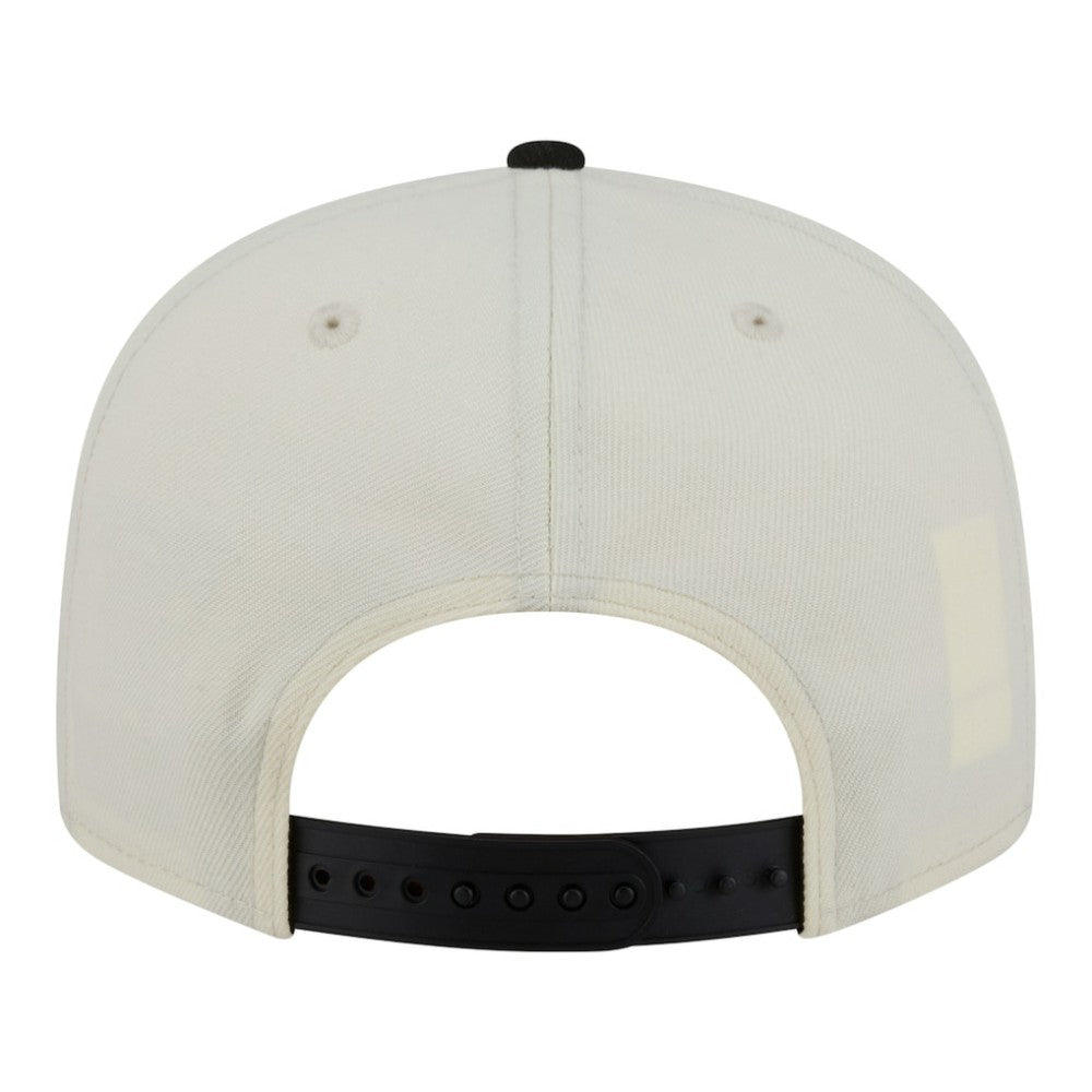NHL Boston Bruins New Era Injection Localized Two-Tone 9FIFTY Snapback Hat - White/Black