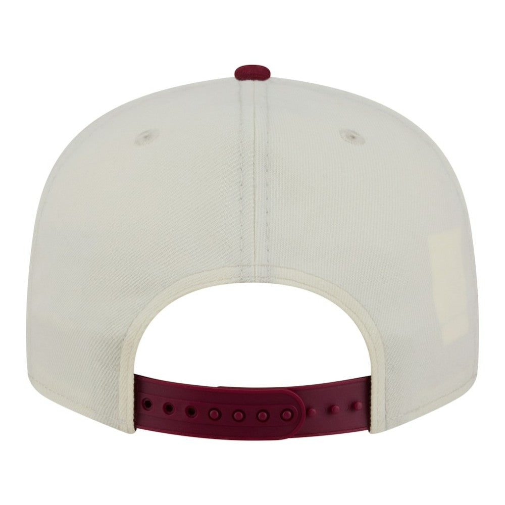 NHL Colorado Avalanche New Era Injection Localized Two-Tone 9FIFTY Snapback Hat - White/Burgundy