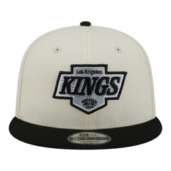 NHL Los Angeles Kings New Era Injection Localized Two-Tone 9FIFTY Snapback Hat - White/Black