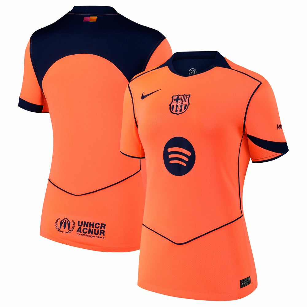 Barcelona Women's 2025/26 Third Replica Jersey Orange